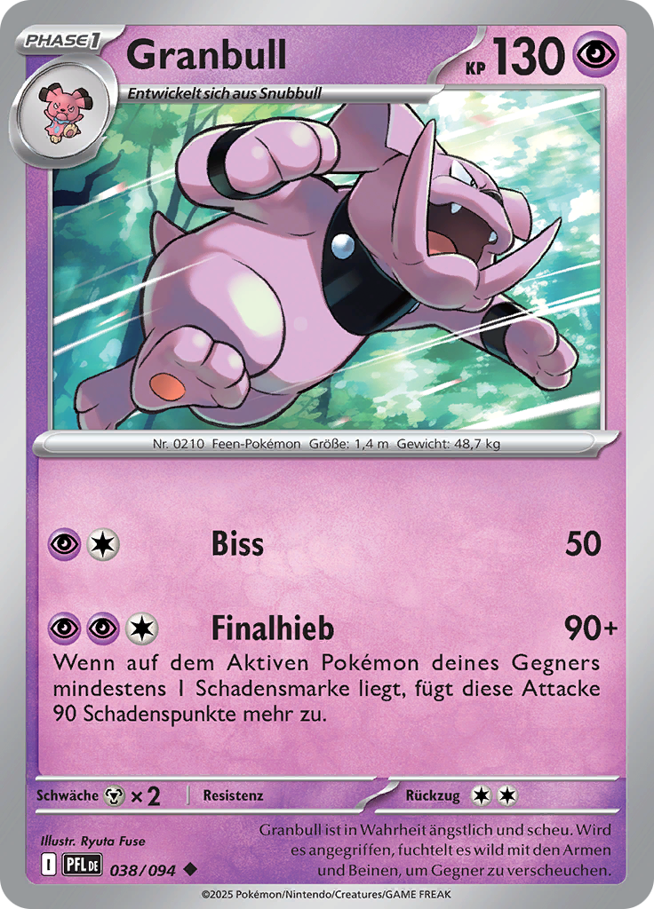 Granbull (Reverse Holo)