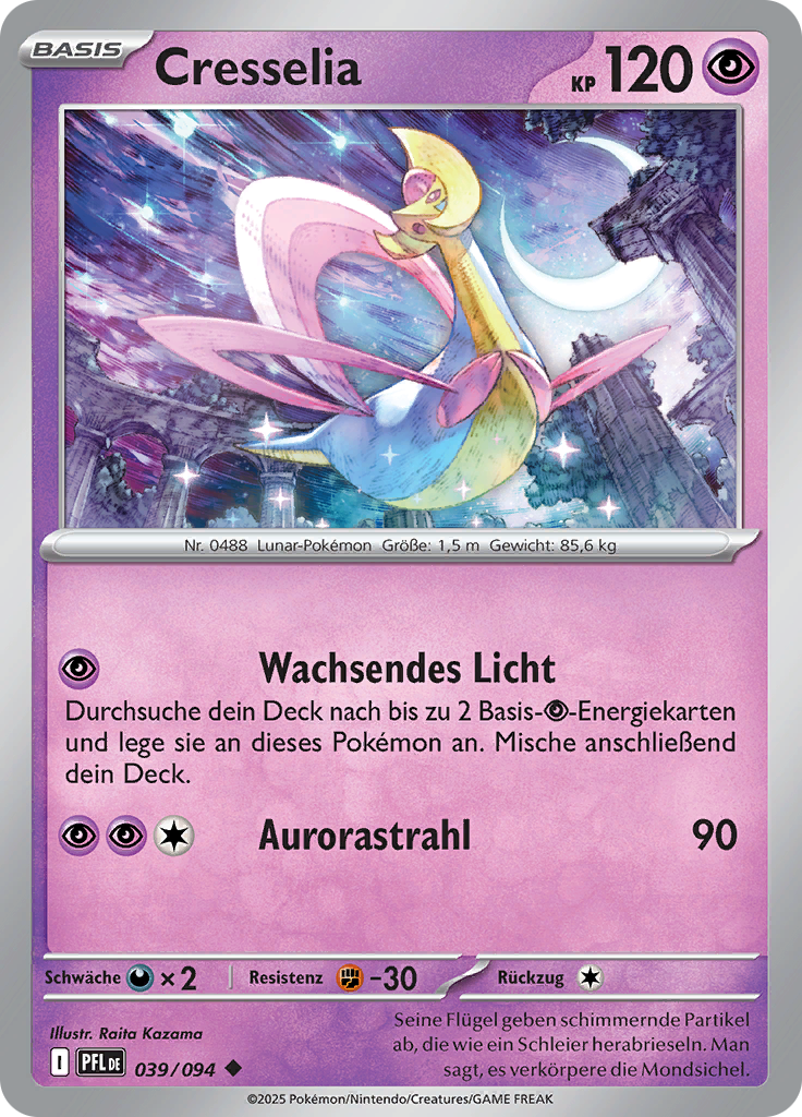 Cresselia (Reverse Holo)