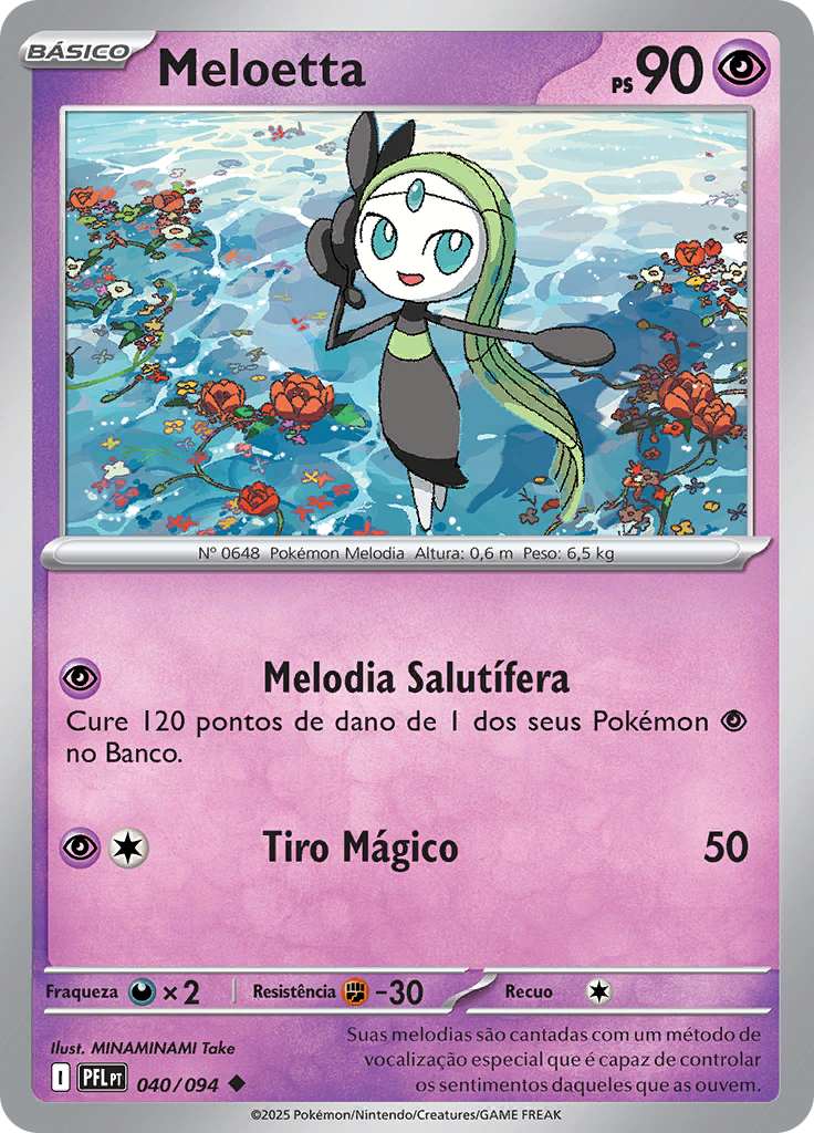 Meloetta (Reverse Holo)