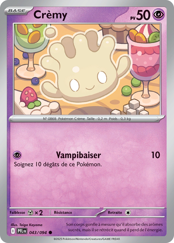 Crèmy (Reverse Holo)