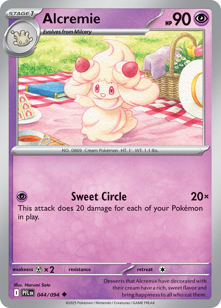 Alcremie (Reverse Holo)