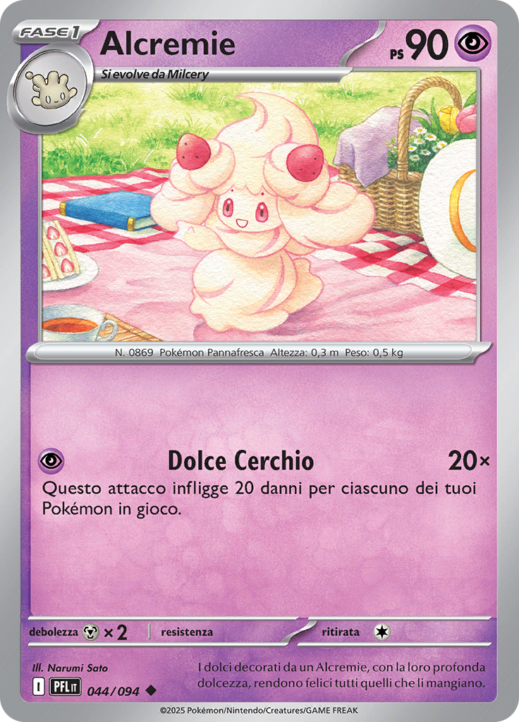 Alcremie (Reverse Holo)