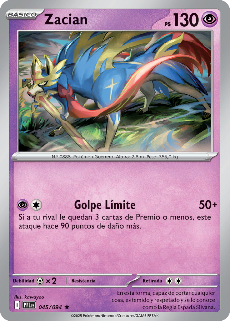 Zacian (Reverse Holo)