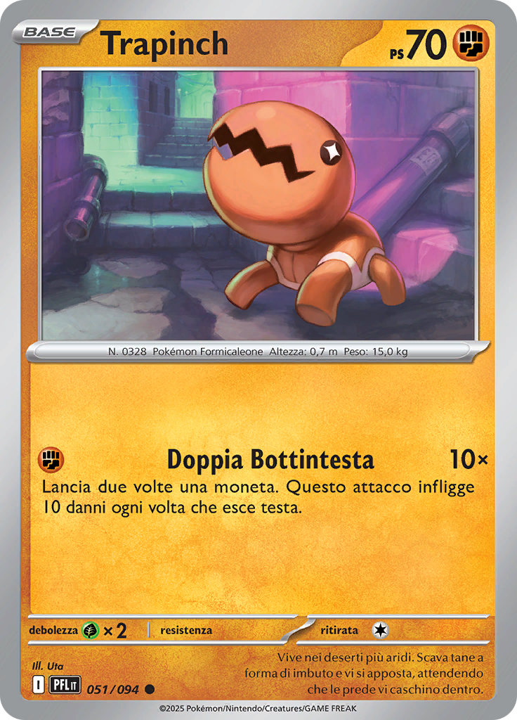 Trapinch (Reverse Holo)