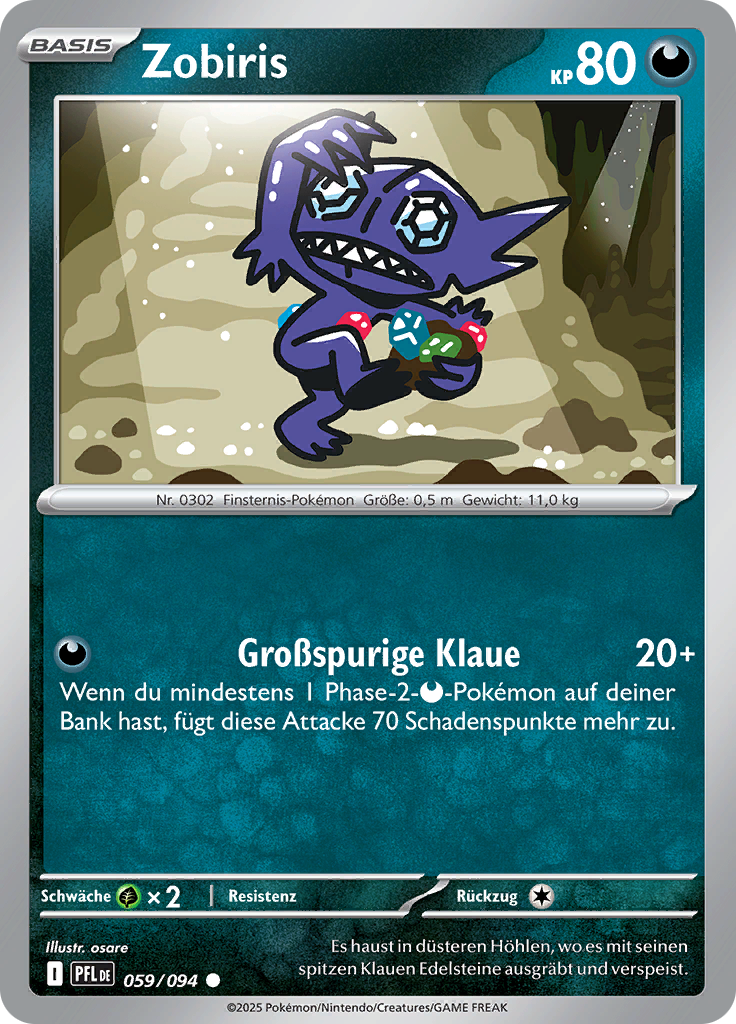 Zobiris (Reverse Holo)
