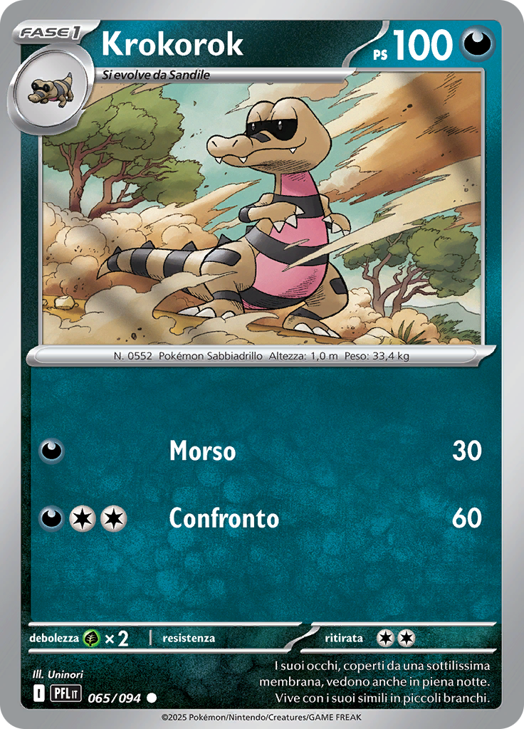 Krokorok (Reverse Holo)