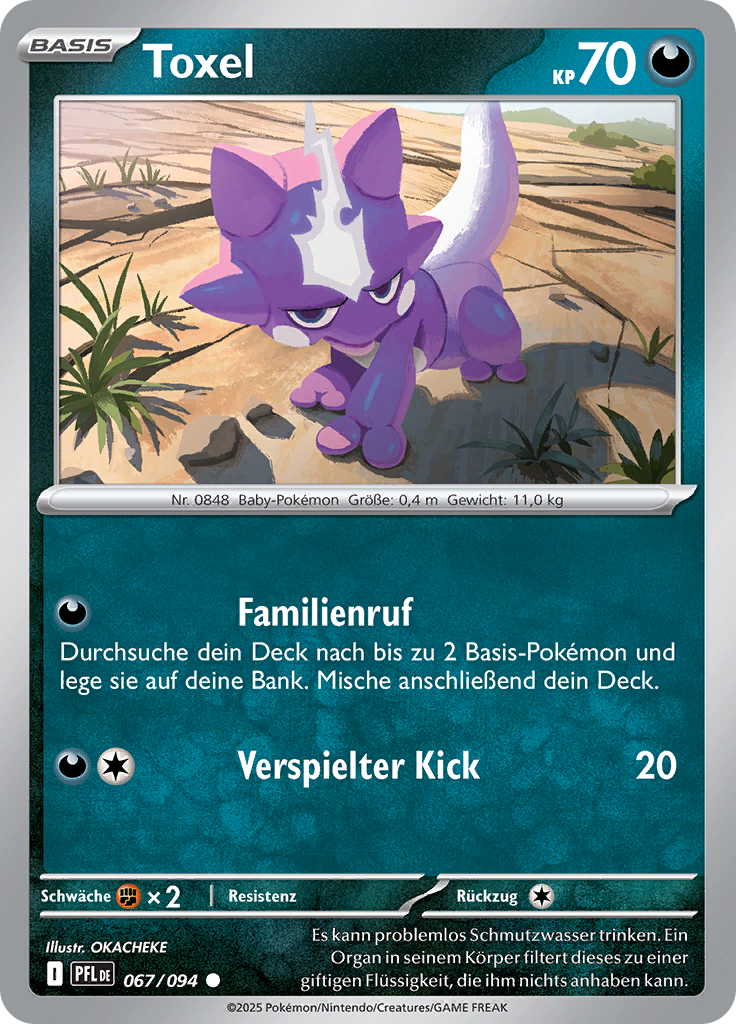 Toxel (Reverse Holo)