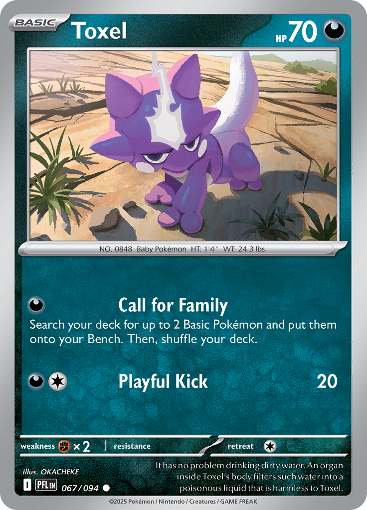 Toxel (Reverse Holo)