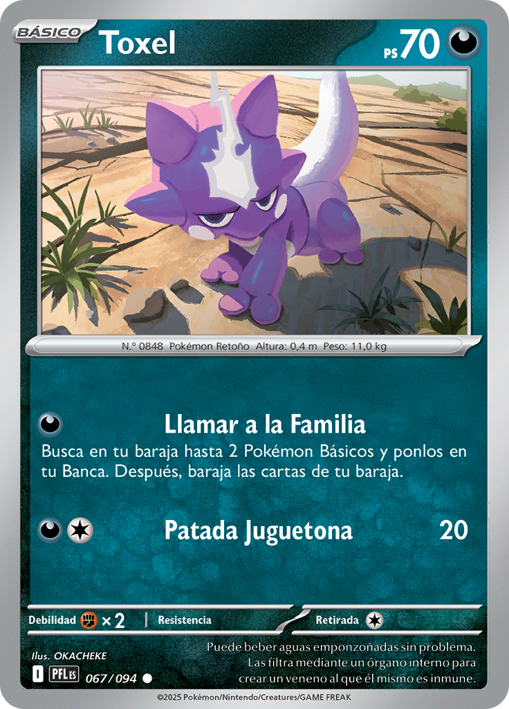 Toxel (Reverse Holo)