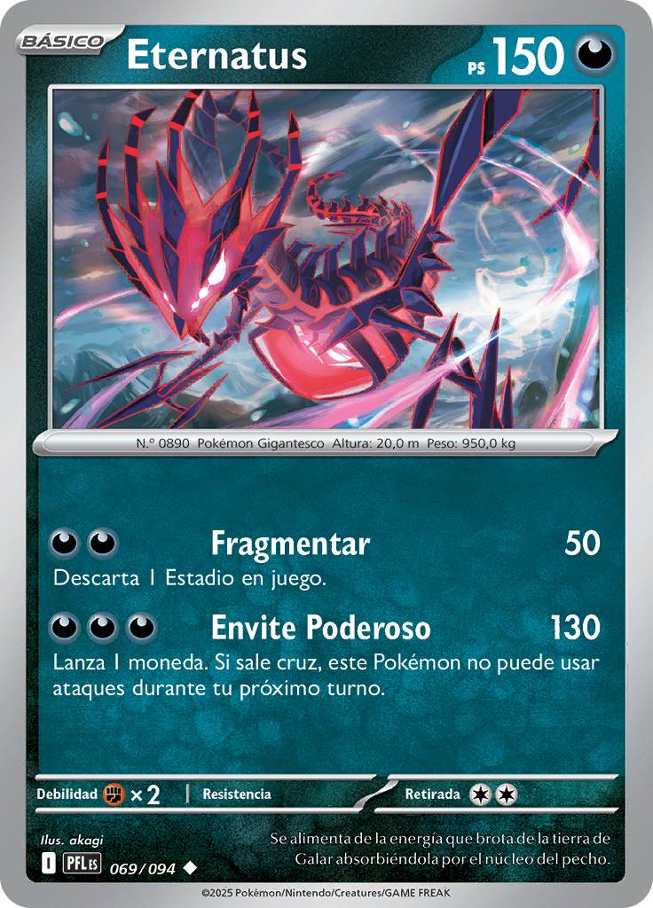 Eternatus (Reverse Holo)