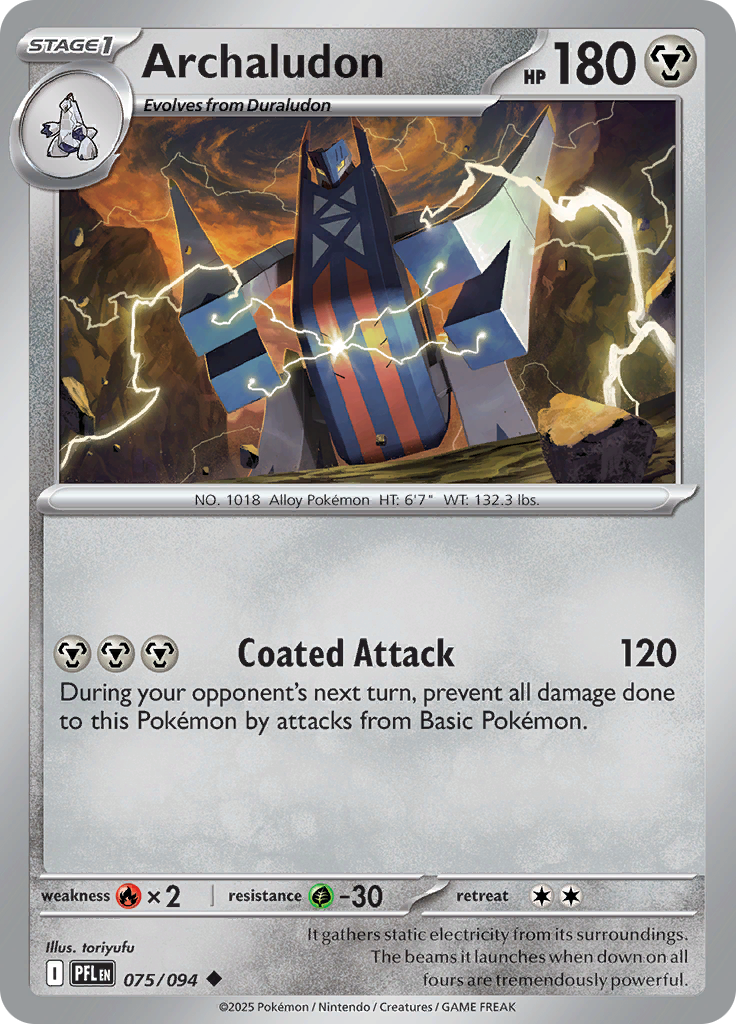 Archaludon (Reverse Holo)