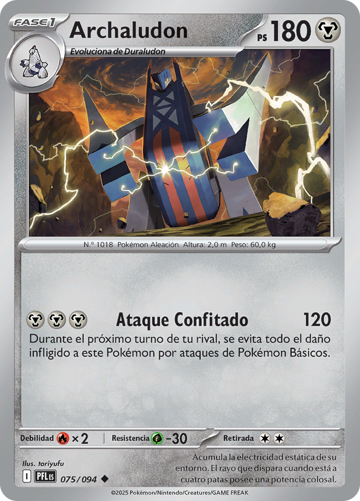 Archaludon (Reverse Holo)