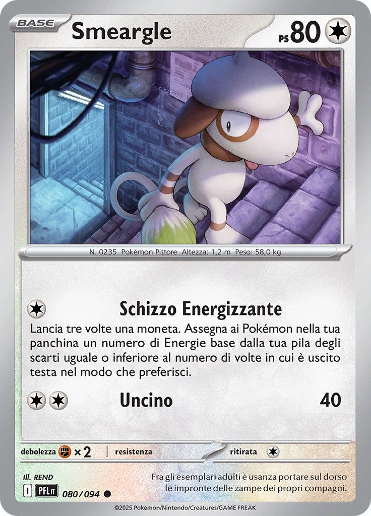 Smeargle (Reverse Holo)