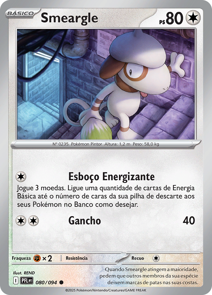 Smeargle (Reverse Holo)