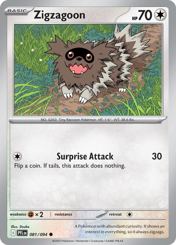 Zigzagoon (Reverse Holo)