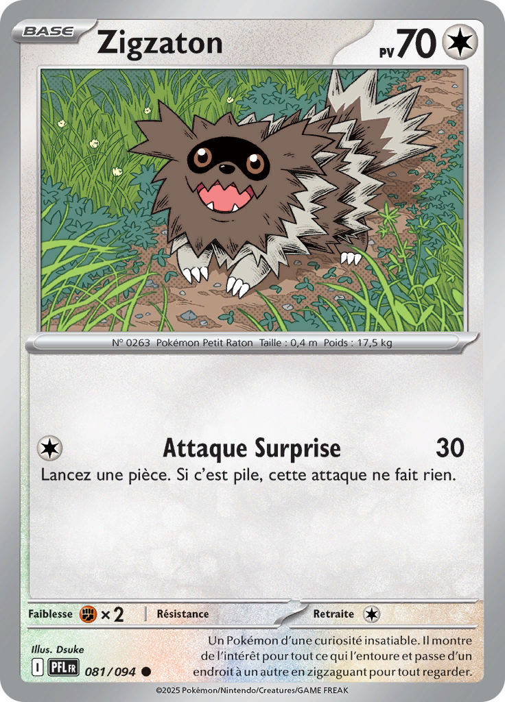 Zigzaton (Reverse Holo)