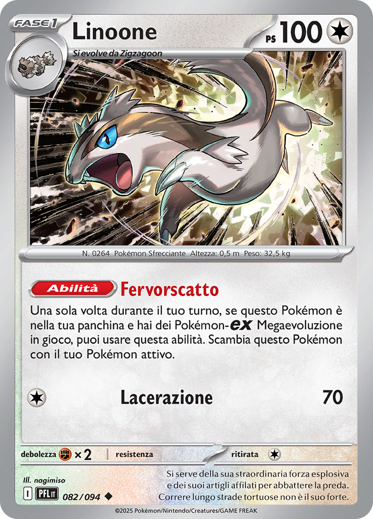 Linoone (Reverse Holo)