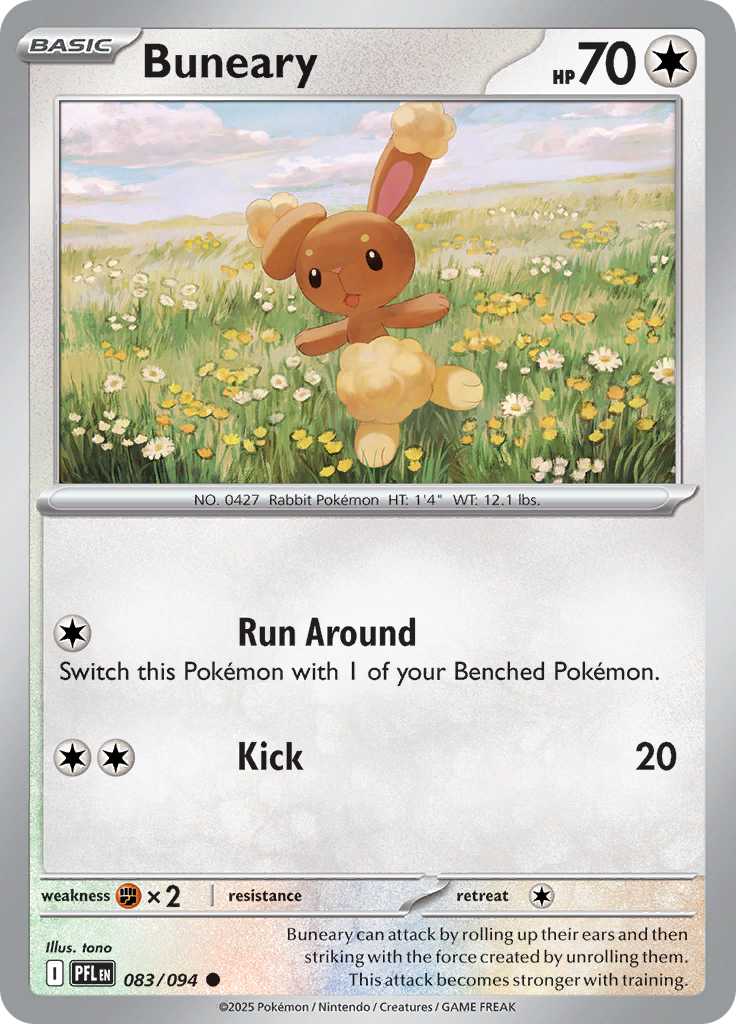 Buneary (Reverse Holo)