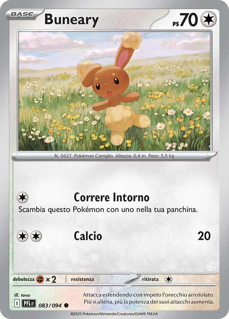 Buneary (Reverse Holo)