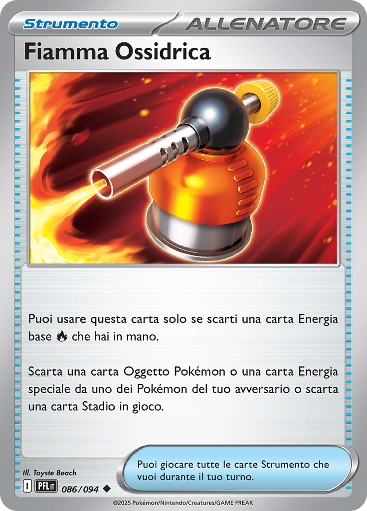Fiamma Ossidrica (Reverse Holo)