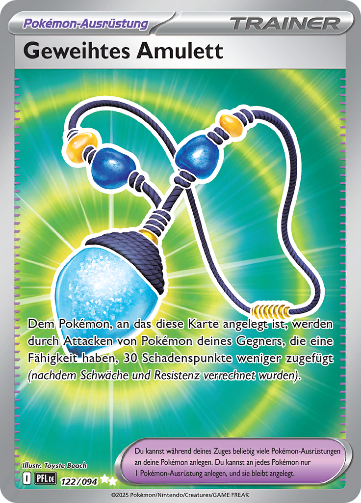 Geweihtes Amulett