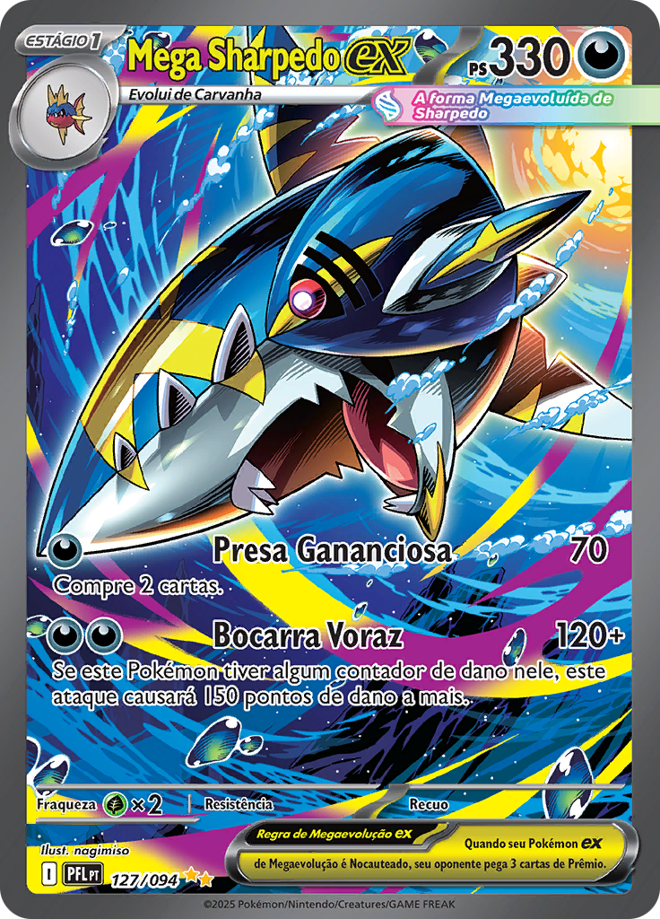 Mega Sharpedo ex