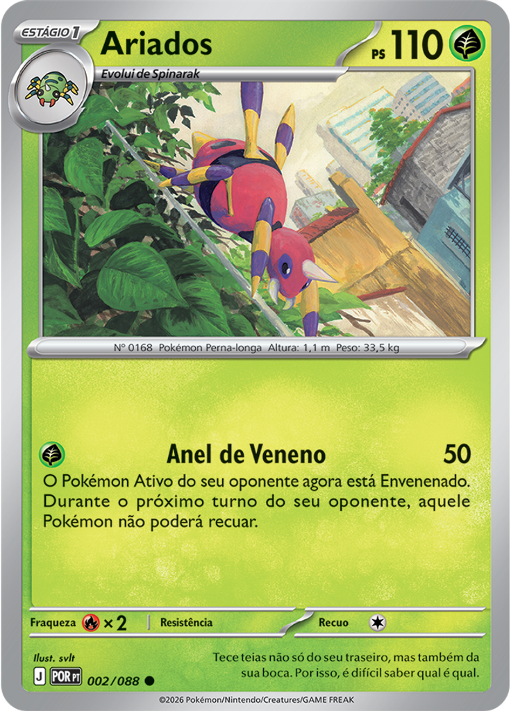 Ariados (Reverse Holo)