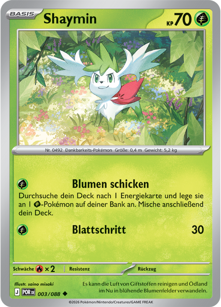 Shaymin (Reverse Holo)