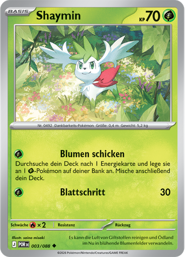 Shaymin (Reverse Holo)