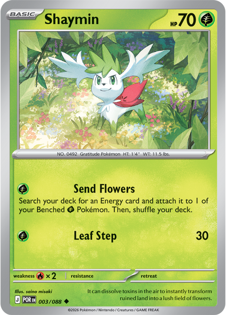 Shaymin (Reverse Holo)