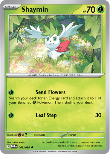 Shaymin (Reverse Holo)