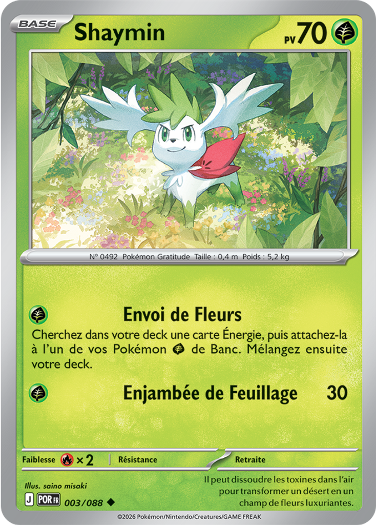 Shaymin (Reverse Holo)