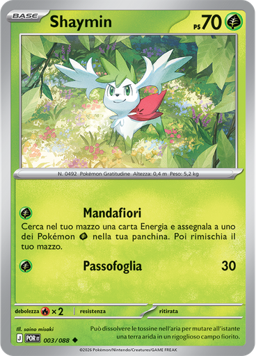 Shaymin (Reverse Holo)