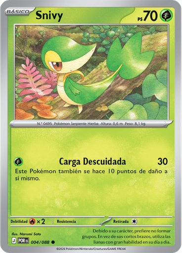 Snivy (Reverse Holo)