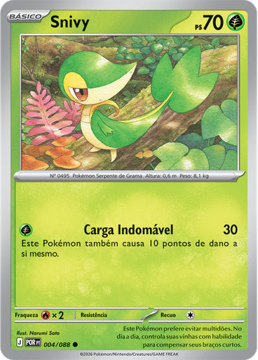 Snivy (Reverse Holo)