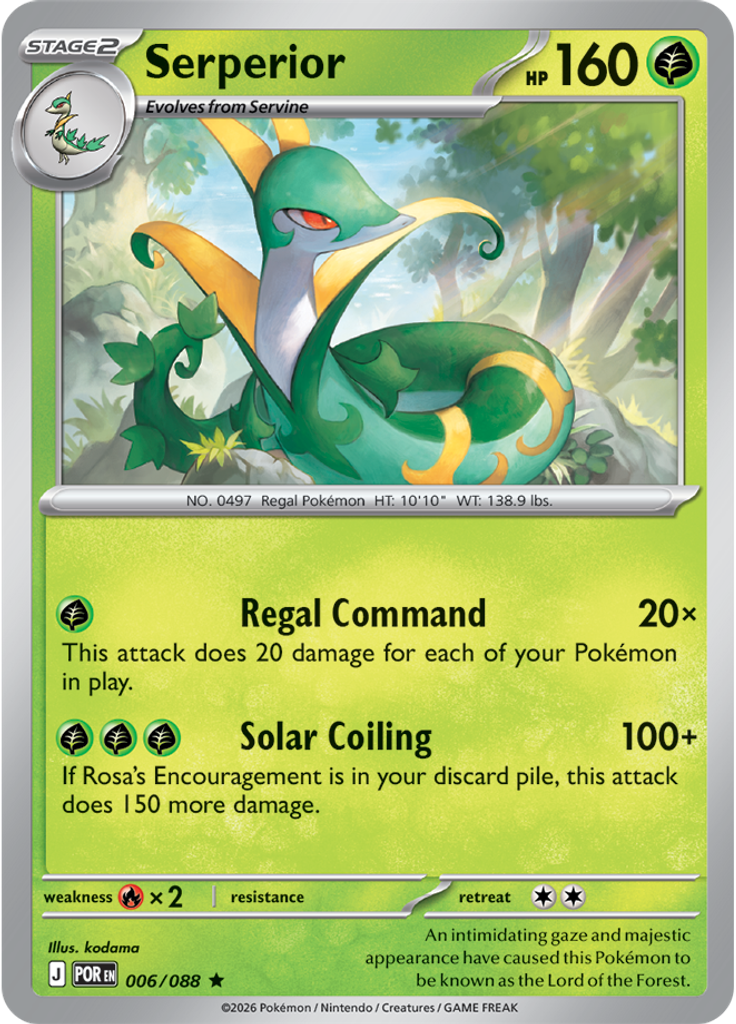 Serperior (Reverse Holo)