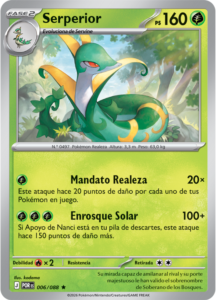 Serperior (Reverse Holo)