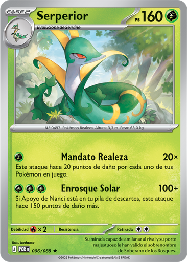 Serperior (Reverse Holo)