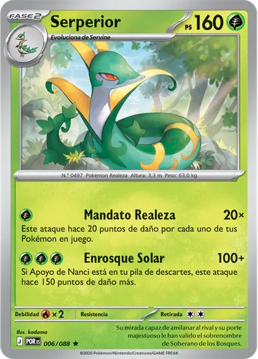 Serperior (Reverse Holo)