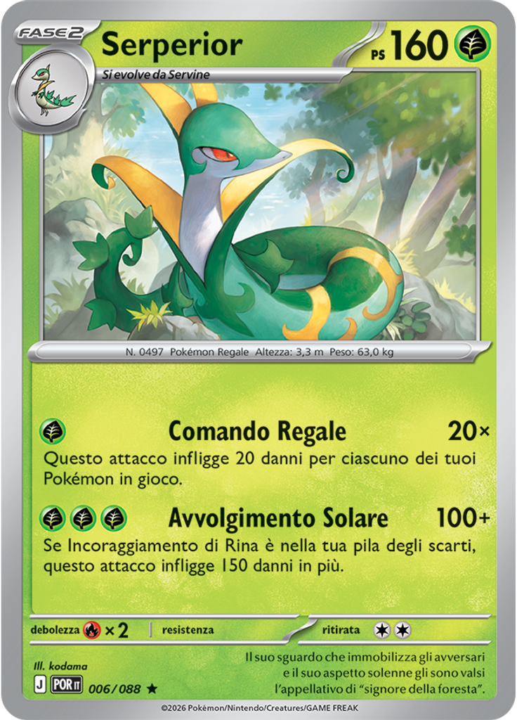 Serperior (Reverse Holo)
