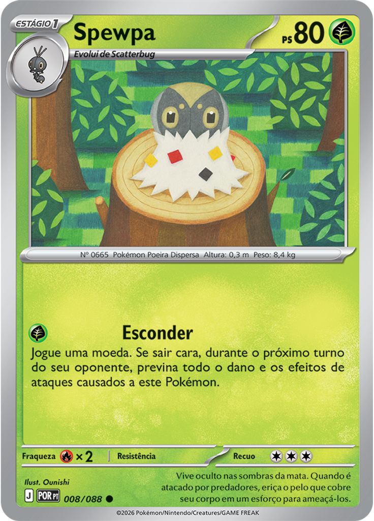 Spewpa (Reverse Holo)