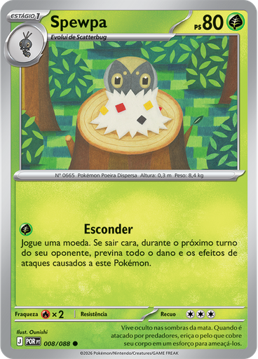 Spewpa (Reverse Holo)