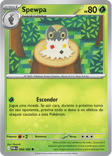 Spewpa (Reverse Holo)
