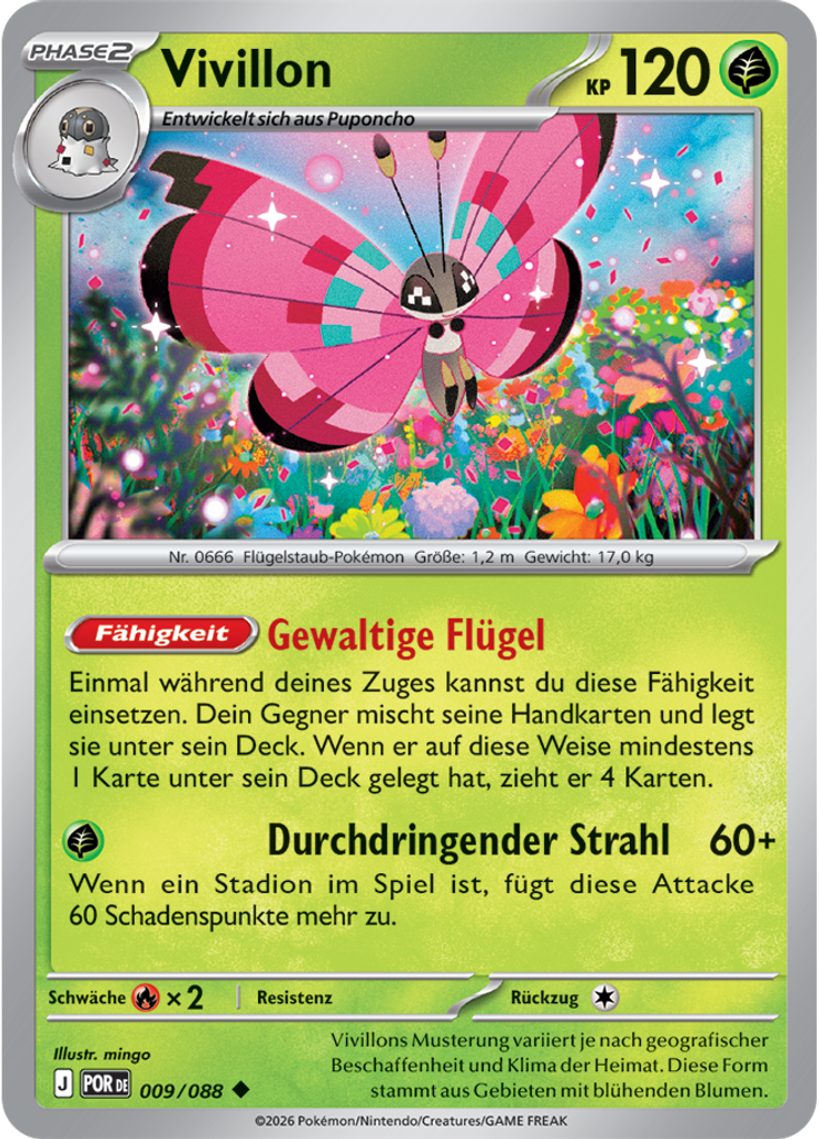 Vivillon (Reverse Holo)