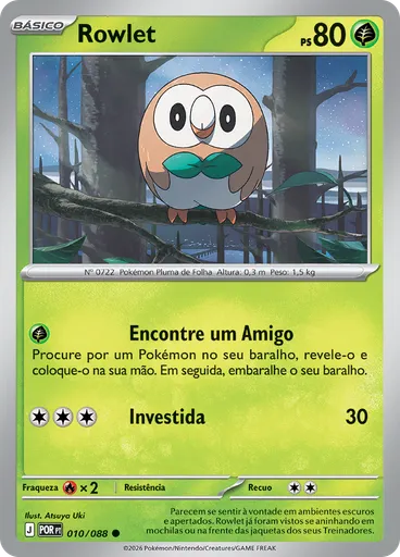 Rowlet (Reverse Holo)
