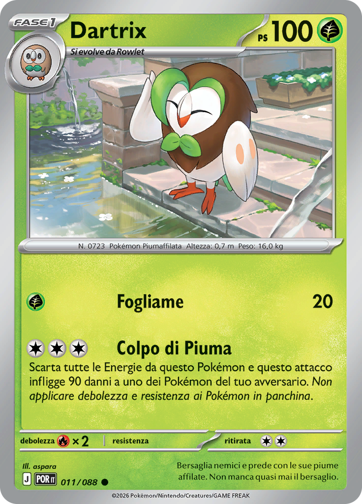 Dartrix (Reverse Holo)