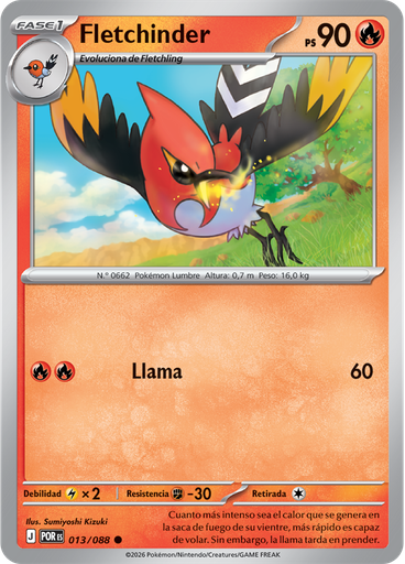 Fletchinder (Reverse Holo)