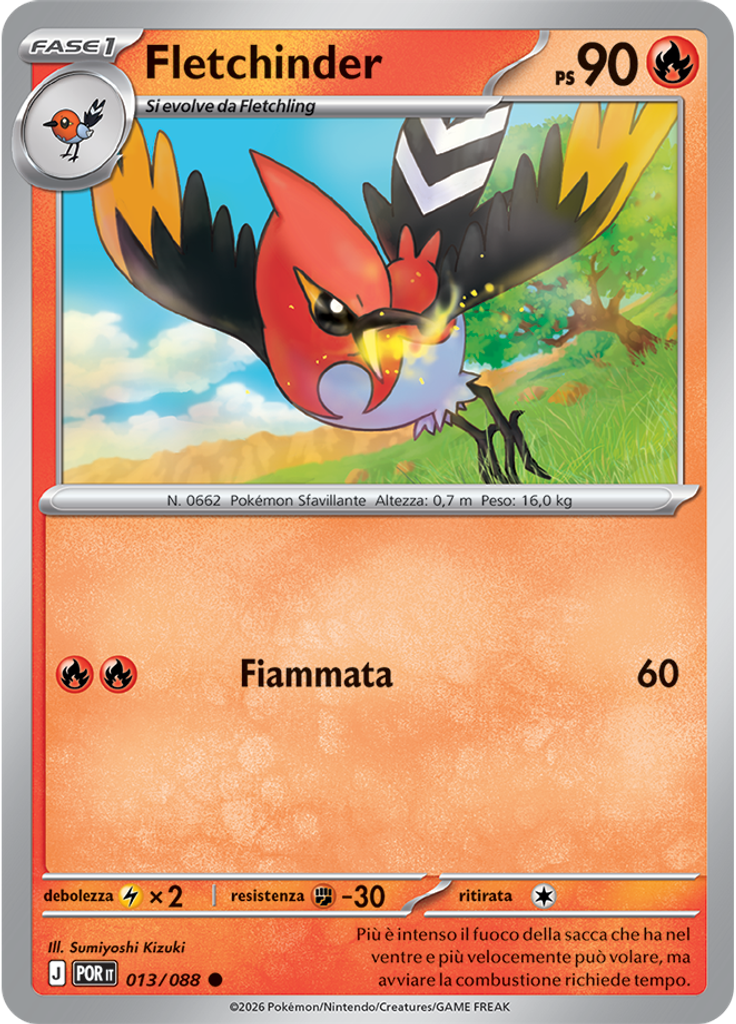 Fletchinder (Reverse Holo)