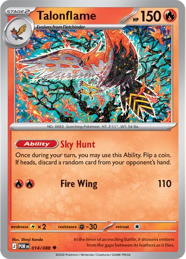 Talonflame (Reverse Holo)