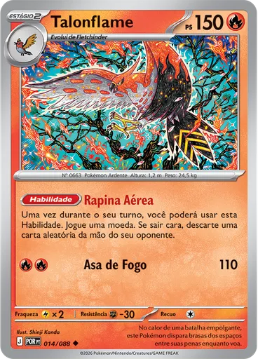 Talonflame (Reverse Holo)